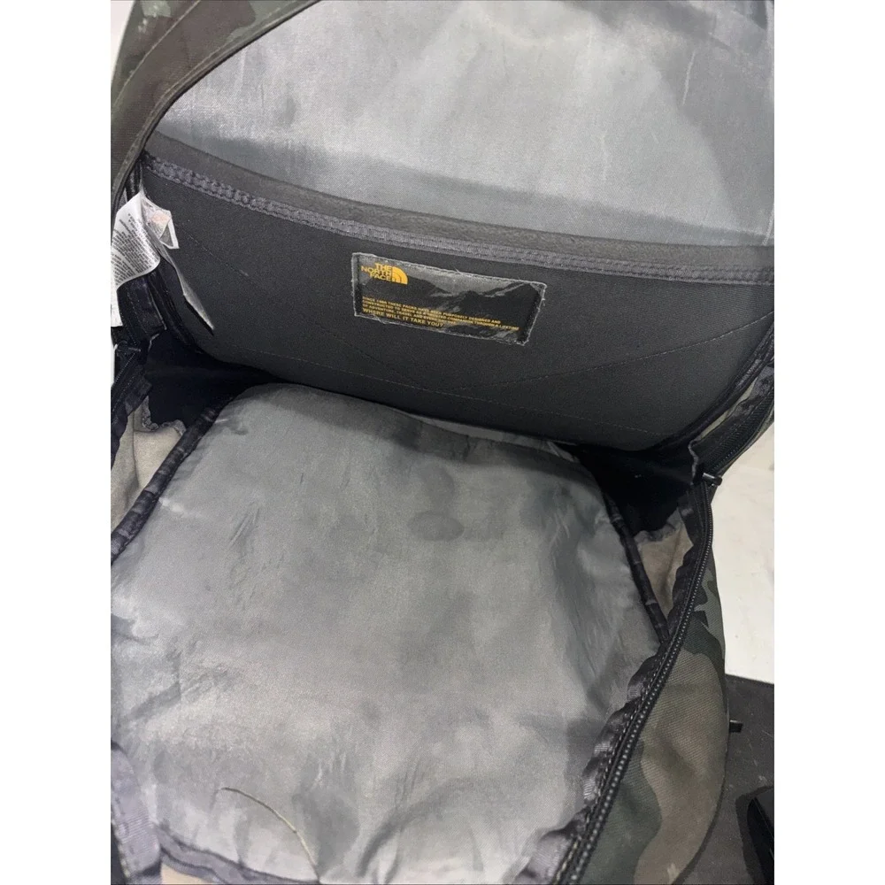 The North Face Borealis Backpack Laptop Hiking Daypack Bag Camo/Green 18